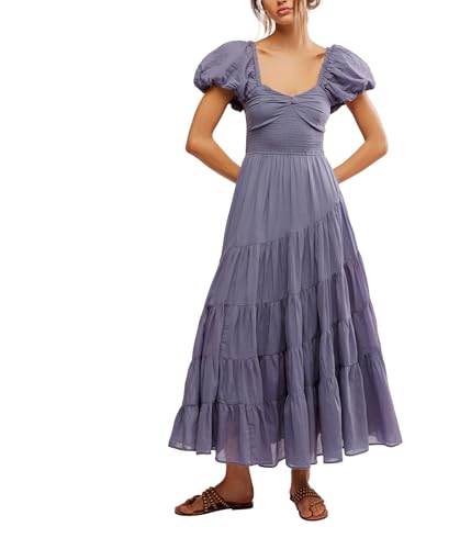 italia azure halterneck maxi dress blue Michelle Dress in Nerine Azure