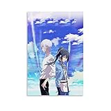 yydds Poster Anime Spiritpact - Décoration murale sur toile - Esthétique - Décoration de chambre - Pour la maison et le bureau - 20 x 30 cm