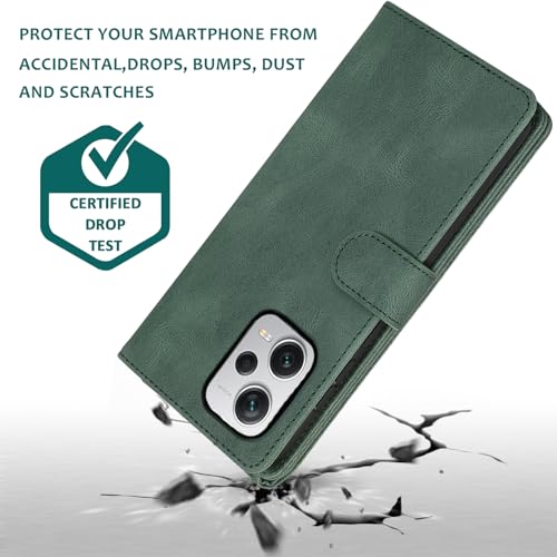 Funda cartera para Xiaomi Redmi Note 12 Pro Plus con cremallera y protector pantalla 7