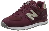 adulto New Balance 574v2, Zapatillas para Mujer, Rojo (Dark Red Dark Red), 40 EU
