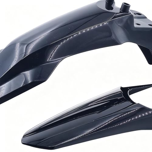 Guardabarros de bicicleta de montaña universal portátil con fibra de carbono 6