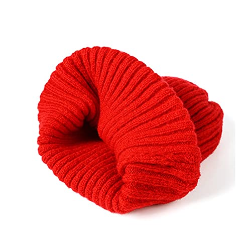 Bonnet d'hiver pour Femmes Chaud Automne Tricot Bonnet Chapeau Manchette Bonnet Montre Casquette pour Filles Printemps décontracté crâne Chapeaux pour Femme