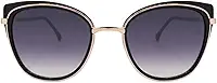 Óculos de Sol Modelo Jade Tipo Gatinho Estilo Vintage Retrô Clássico Blogueira UV400 Feminino Preto, Marrom e Rose Rosa - Cacife Brand