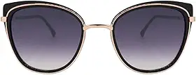 Óculos de Sol Modelo Jade Tipo Gatinho Estilo Vintage Retrô Clássico Blogueira UV400 Feminino Preto, Marrom e Rose Rosa - Cacife Brand