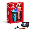 Nintendo Switch – OLED Model w/Neon Red & Neon Blue Joy-Con (HK Version + Adapter Plug)