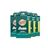 AMERICA’S #1 SELLING SCRUB SPONGE BRAND: One package of Scotch-Brite Dobie Cleaning Pads; one pack contains 12 Dobie pads CLEANS MESSES: This non-scratch Dobie sponge cleans grease, grime, and dirt so even the messiest of surfaces will shine like new...