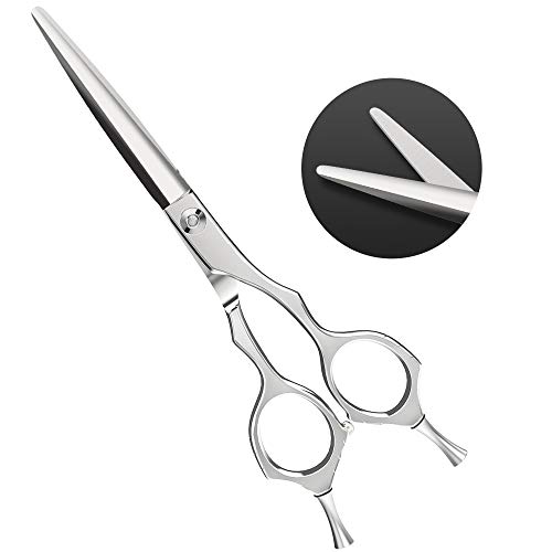 Hair Cutting Scissors 6.7 inch ULG Professional Barber Haircut Shears 440C Japanese Stainless Steel Hair Trimming Razor Edge Scissor for Hairdressing, Hair Salon