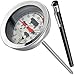 Produktbild MT MALATEC Grillthermometer Analog Fleischthermometer bis 120°C Ø 5,1 13 cm Grill Smoker Räuchern 23813