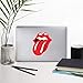 Juego de 2 pegatinas para coche, labios y lengua, diseño de Rolling Stones