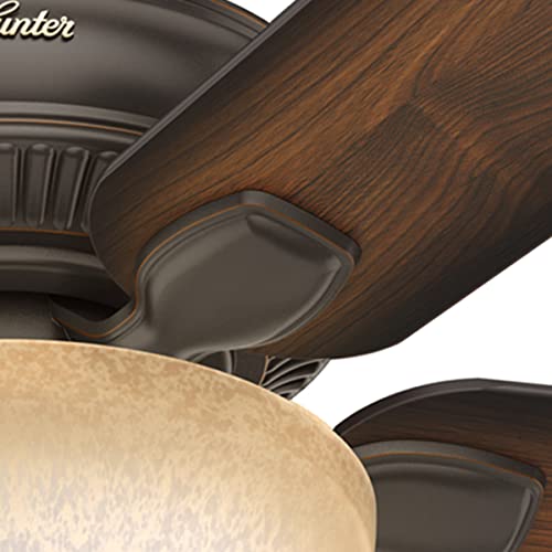 Hunter Matheston Indoor / Outdoor Ceiling Fan With Light And Pull Chain Control #TOP3