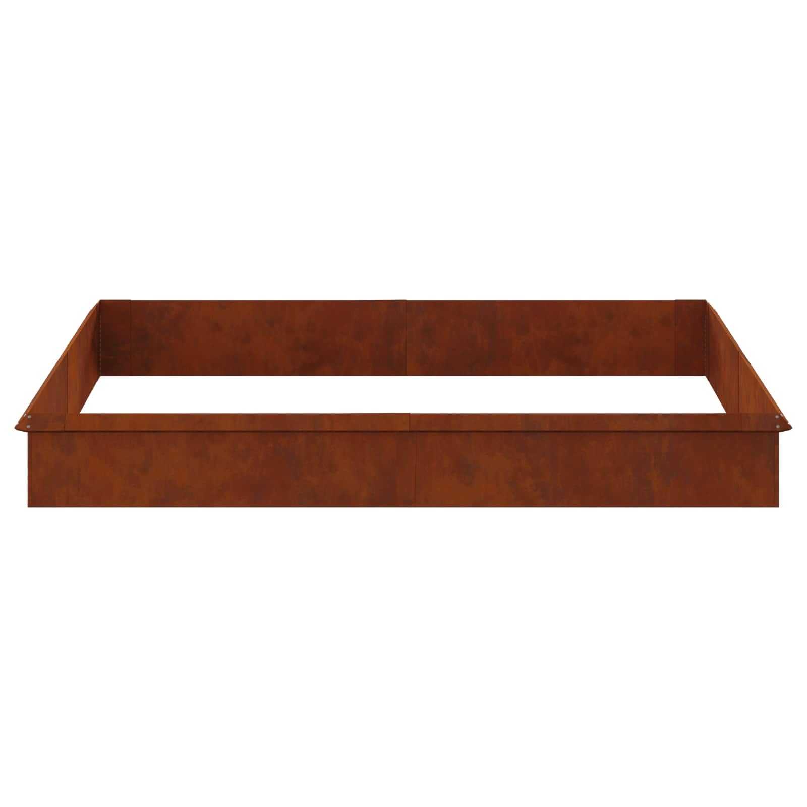 Metall Schneckenzaun 12 Stück, Gartenzaun Schnecken aus rostigem Wetterfeststahl, modernes Design für Außenbereich, einfache Montage mit Schraubendreher, langlebig