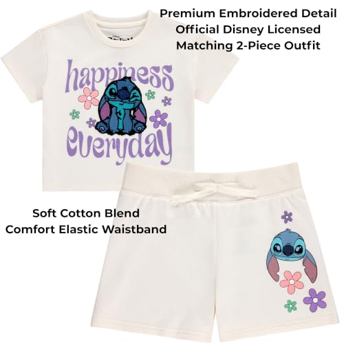 Image of Disney Lilo & Stitch Girls T-Shirt & Shorts Set, Sizes 4-16