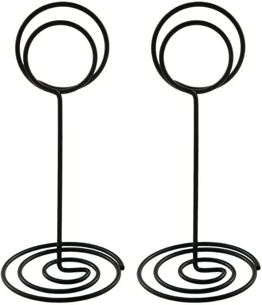 HomWanna Table Number Holders 20Pcs 2 Inch Mini Place Card Holder