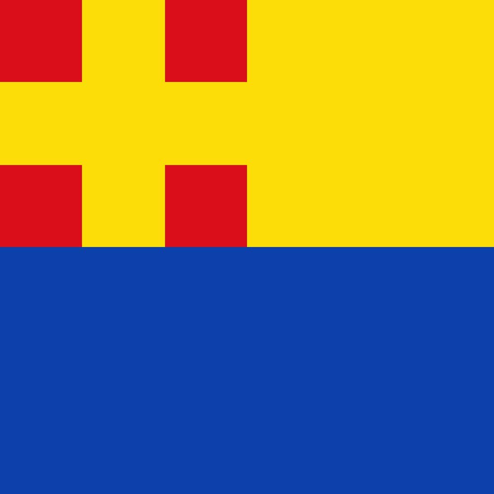 Drapeau de Lienden 1.35m² pour mât extérieur grand format
