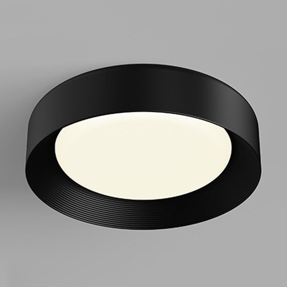 Lámpara de techo vintage para estudio y dormitorio con panel de iluminación LED