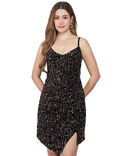 Image of ADDYVERO Women Bodycon Sequined Dress
