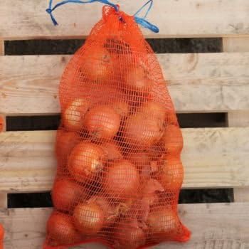 Gardening-Naturally Onion Storage Net - Vegetable Nets 32 x 48cm (small) Holds approx 5kg (Pack of 10) - More Pack