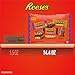 REESE'S Assorted Milk Chocolate Snack Size Peanut Butter Shapes, Halloween Candy Jumbo Bag, 14.4 oz