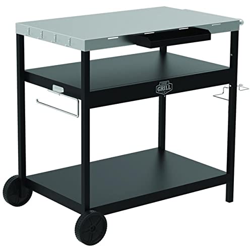 Expert Grill Outdoor Food Preparation Cart, 45.94 x 24.21 x 40.15