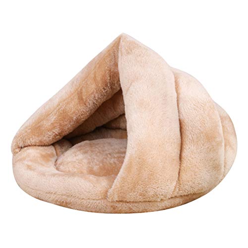 Canil estilo chinelos para animais de estimação, tapete grosso e quente para gatos de estimação, sac