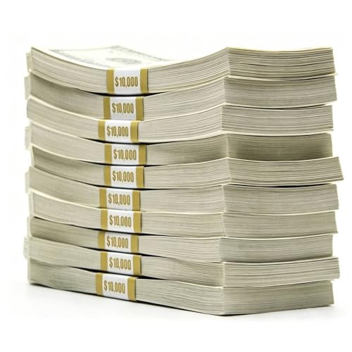 1000Pcs Movie Props Play Money Props Set for Film Making Theatrical Productions & Creative Play Party Photobooth Props