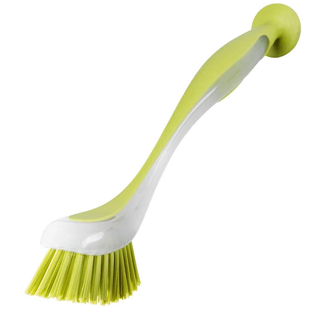 Zonfer Blue,Green,Random 1Pc Sink Cleaning Brush, With Suction Cup, Multifunction Scrub Brush For Pans, Pots, Kitchen Sink Cleaning (Random Color)