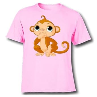 monkey print t shirt