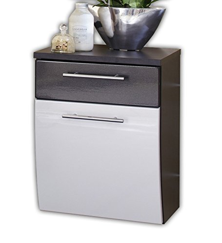 Posseik 5606 99 Unterschrank Santana anthrazit-weiß