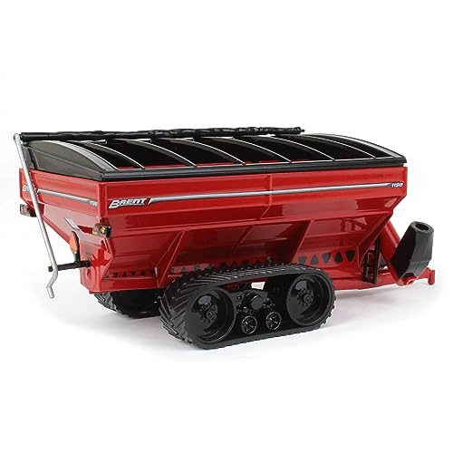 Spec Cast 1/64 Brent 1198 Avalanche Red Grain Cart miniatura 3