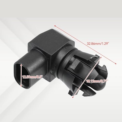 Sensor de temperatura ambiente 13583411 de alta precisión con cableado para Chevrolet Tahoe 6