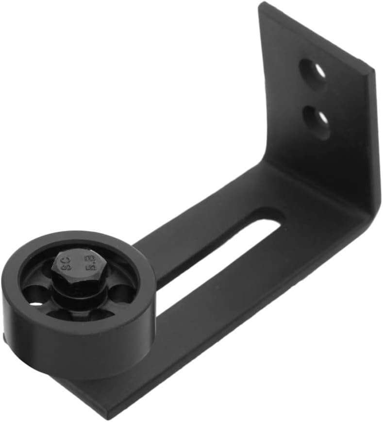 Miseno MBDH2395 Barn Door Industrial Non Mortise Guide - Black
