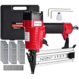 moriyaa エアータッカー エアー釘打ち機 フィニッシュネイラー 1000枚釘付 誤射防止安全ロック機能 釘詰まると快速分解装置•釘つまらない 軽量 コンパクト 常圧 木工ツール 大工工具 12か月保証付き