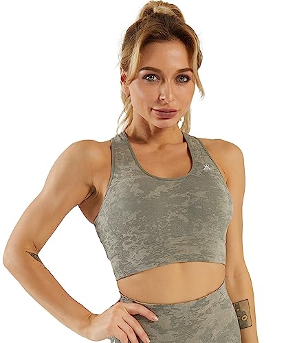 Image of Kobo Medium Impact Slip on Everyday Sports Bra for Women - Lightly-Padded, Non-Wired & High Coverage | Lined Cups with Removable Inserts (Imported)