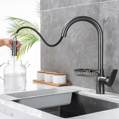 Robinet mitigeur de cuisine chromé au design épuré durable