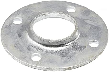Plum FittingsChain Link 1 5/8" Weldable Surface Mount Floor Flange | Pressed Steel | Pack of 1