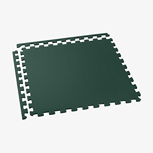We Sell Mats 3/8 Inch Thick Multipurpose Exercise Floor Mat with EVA Foam, Interlocking Tiles, Anti-Fatigue for Home, or Gym, 24 in x 24 in - Thumbnail 4