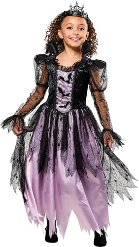 Rubies Gothic Queen Costume Dress for Kids, Girl's XL