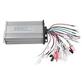 Brushless Motor Controller,12Tube Dual Mode Rectangular Speed Controller for 48V 60V 64V 72V Electric Scooters,E-Bikes,Go-Karts