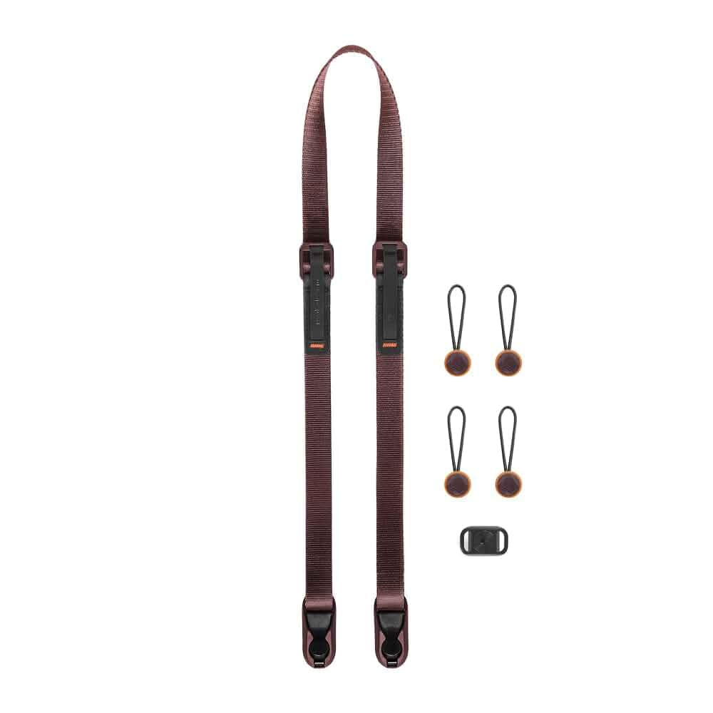 Peak Design Leash Camera Strap - Configurable as a Sling, Neck, Shoulder Strap or Safety Tether, Adjustable, Compact