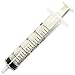 Electronix Express 71LSC10CC Plastic Syringe Sterile Disposable Luer Slip Tip, 10 cc/mL, 0.33 fl. oz. Capacity (Pack of 100)