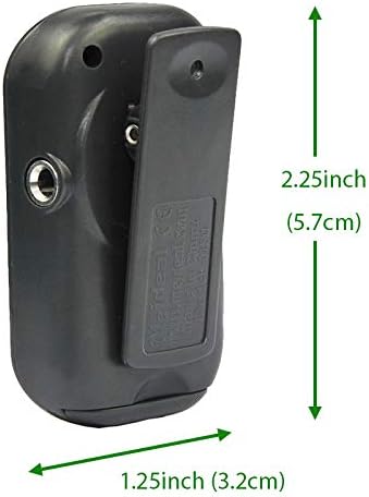 Luvay Digital Metronome - Mini Portable, Multifunctional, Clip on, Beat Tempo - with Battery for Piano, Guitar, Violin, Drum, Flute etc. (Black)