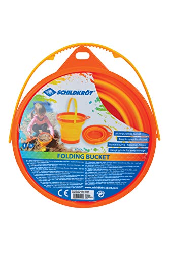 Schildkröt® Falteimer, faltbarer und platzsparender Strand- und Spieleimer, Ø20 cm, 2 Liter Volumen, 970240