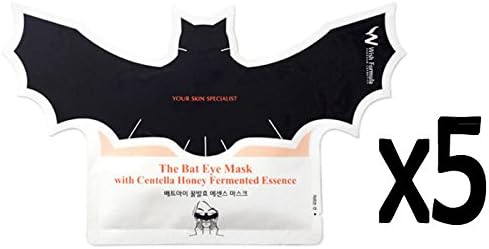 [Wish Formula] The Bat Eye Mask With Centella Honey Fermented Essence - 5pcs