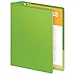 Wilson Jones Heavy Duty Round Ring View Binder with Extra Durable Hinge, 2 Inch, Customizable, Chartreuse (W363-44-376)
