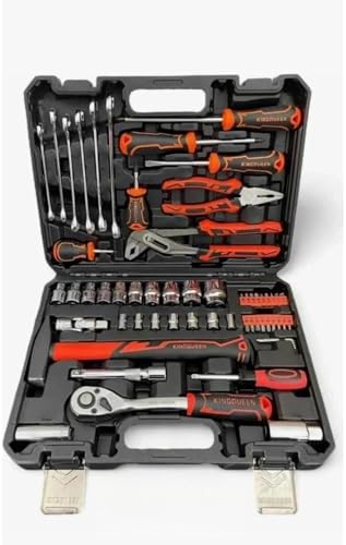 Model 58 Parça Lokma Anahtar Takımı 1-2 Ve 1-2 El Aletleri Seti 58 Parça - Görsel 1