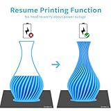 Official Creality 3D Printer Ender-3 FDM DIY Printers High-Precision Printing Stable Power Supply Rapid Heating Up Quality Extruder Resume Printing High-standard V-profile Printing Size: 220x220x250mm - Image 4