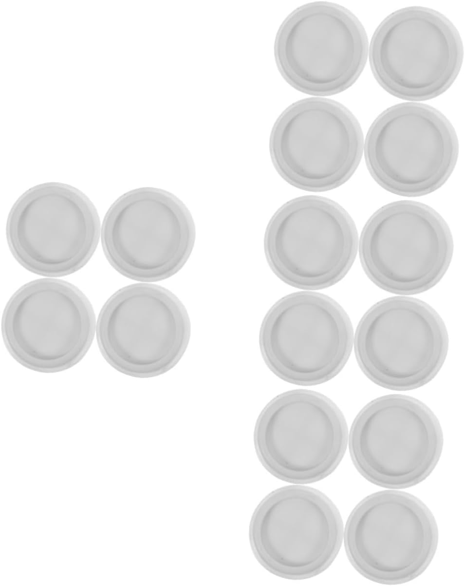 Housoutil 16pcs Rubber Washer Feet Pads Vibration Isolation Pads Washing Machine Foot Mats Washing Machine Vibration Reducing Pucks Washer