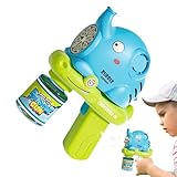 Gardez les enfants forts Souffleur Automatique - Machine à Bulles de Savon  Blower Auto  Machine à bulles d\'éléphant de dessin animé automatique  Jouets électriques mignons d\'extérieur pour mariage/com