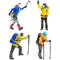 Figuras de personas escaladoras - Figuras de explorador de