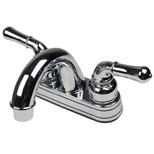 RV/Mobile Home Bathroom Sink Faucet - Chrome